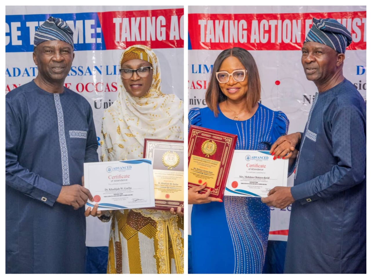 FCE, Ilawe-Ekiti Registrar and Bursar Honoured with Exemplary Educational Service and Leadership Award