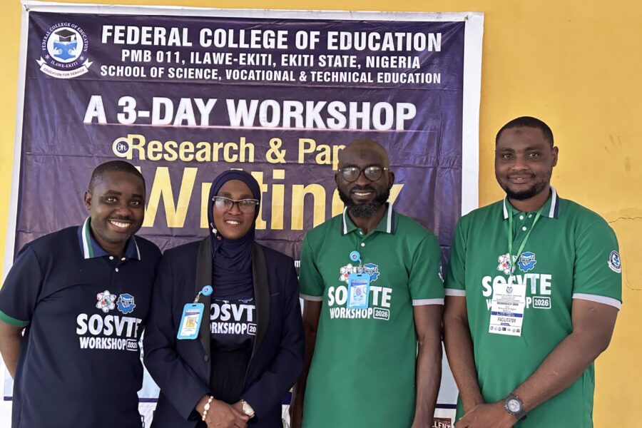 Research and Paper Writing Workshop Concludes with Advanced Training and Grand Closing Ceremony at FCE, Ilawe-Ekiti