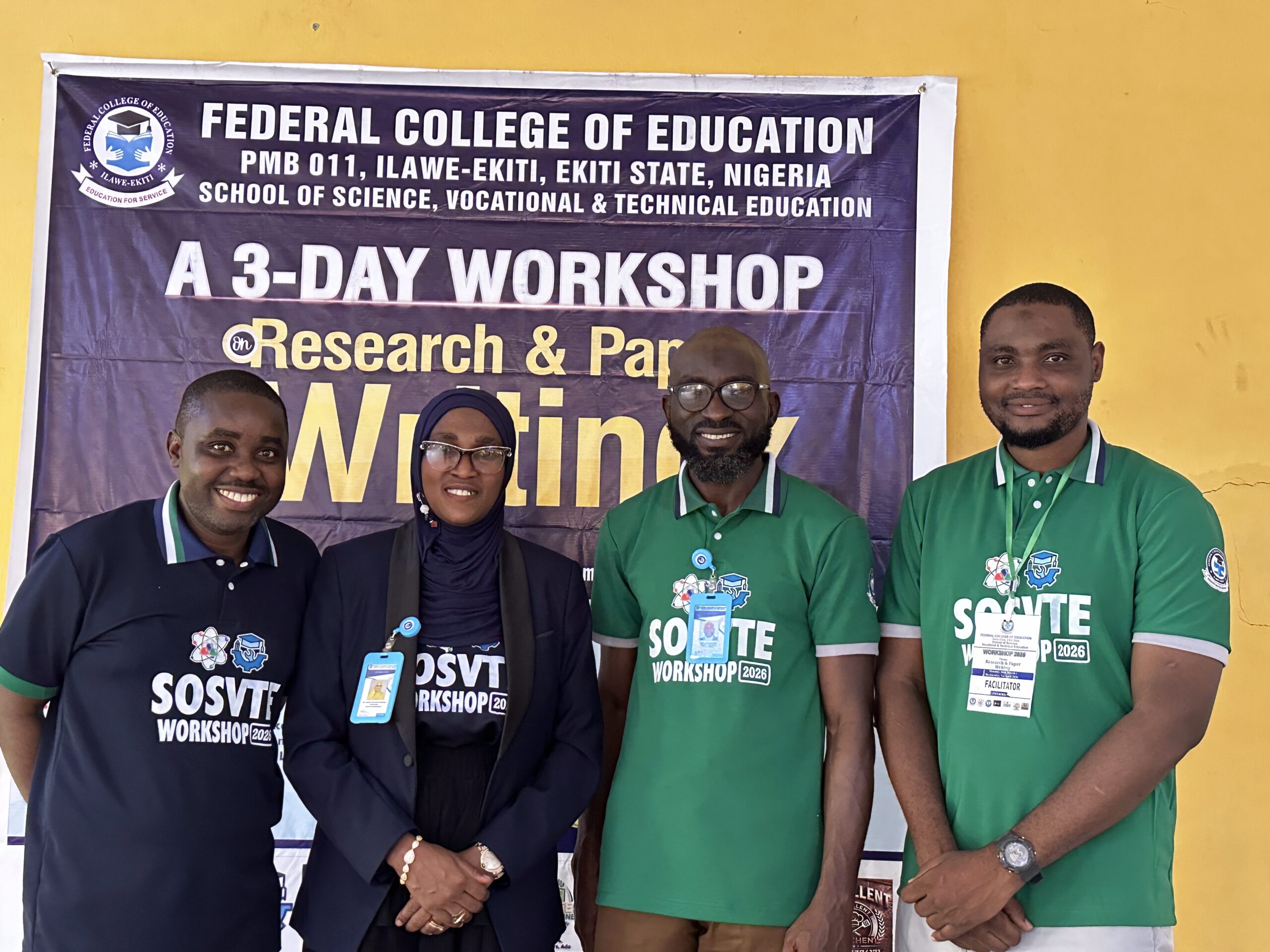 Research and Paper Writing Workshop Concludes with Advanced Training and Grand Closing Ceremony at FCE, Ilawe-Ekiti