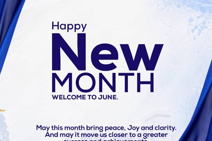 Welcome to the month of June!