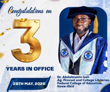 Honouring Three Years of Exceptional Leadership and Commitment
