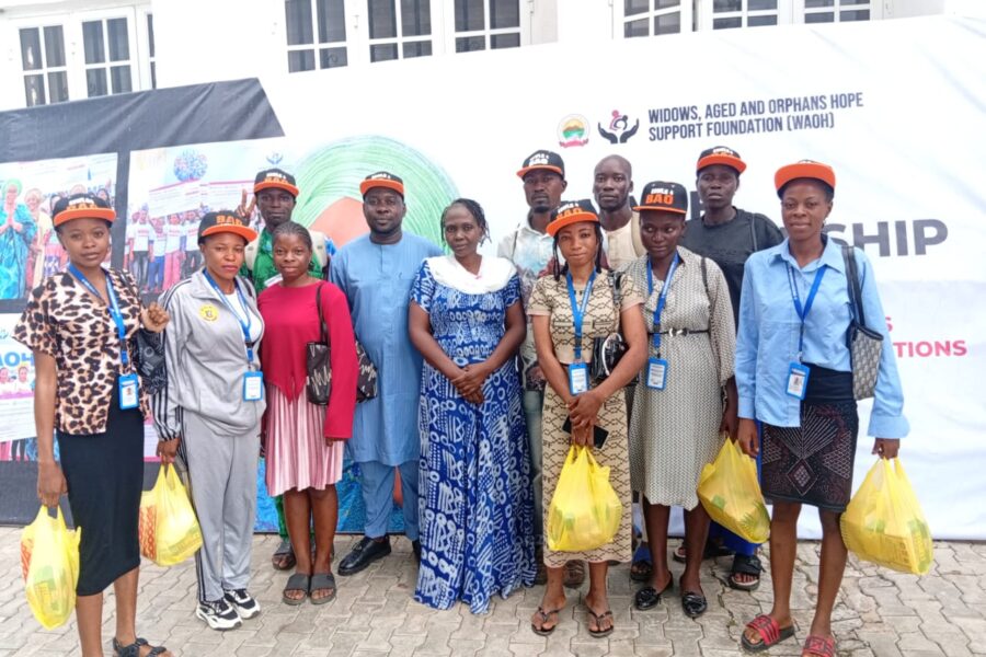 9 FCE, Ilawe-Ekiti Students Benefit from WAOH Scholarship Initiative in Ekiti