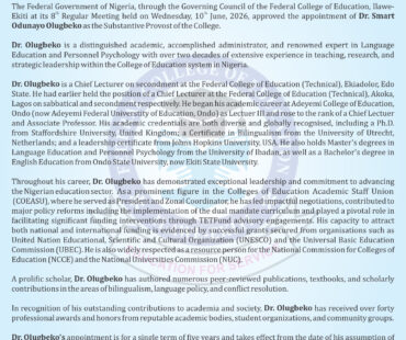 PRESS RELEASE