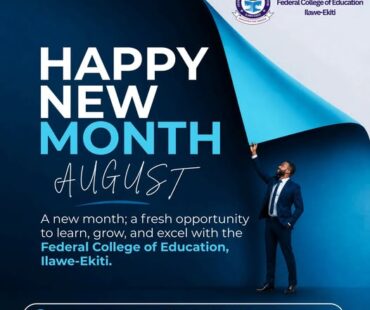 WELCOME, AUGUST!
